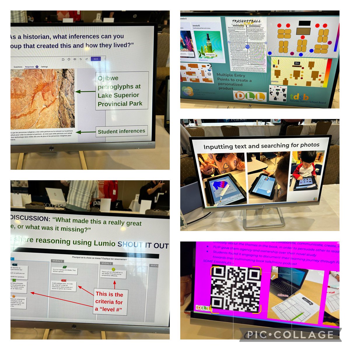 Incredibly impressed with the confidence, knowledge and information shared by the year 2 TDSBDLLs at the Marketplace at #TDSBUL24. Always the most fun part of Unleashing Learning for me. So many power tips for integrating tools and pedagogy. 👏🏻 👏🏻 ❤️