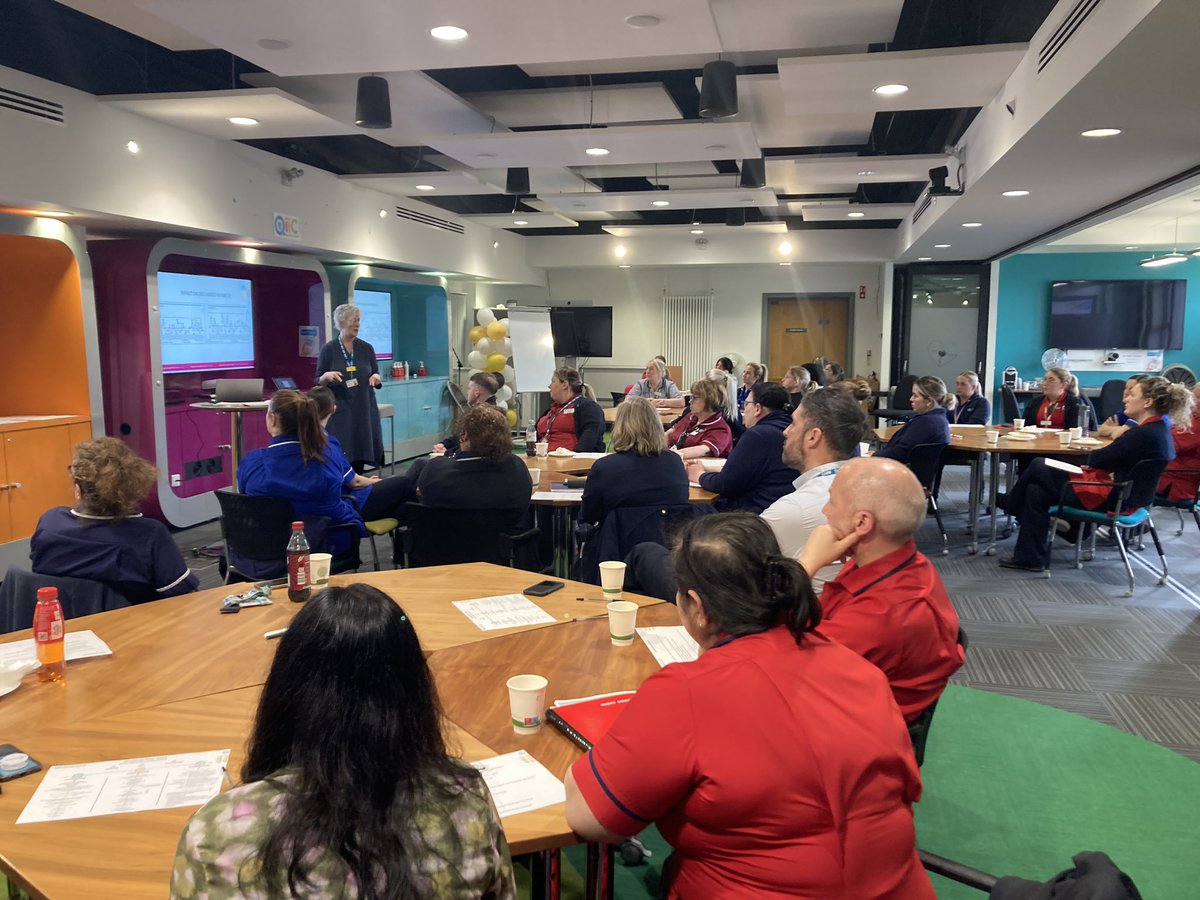camperofdreams's tweet image. Great session today learning from Shelly , Susie, Joyce, Avishna and Noreen from wards 6c and 4c testing and developing the ward discharge role and nurse facilitated discharge. #codesign @setrust @Leeawalsh1 @jharpurslt @DrDSRobinson @CMDickson100