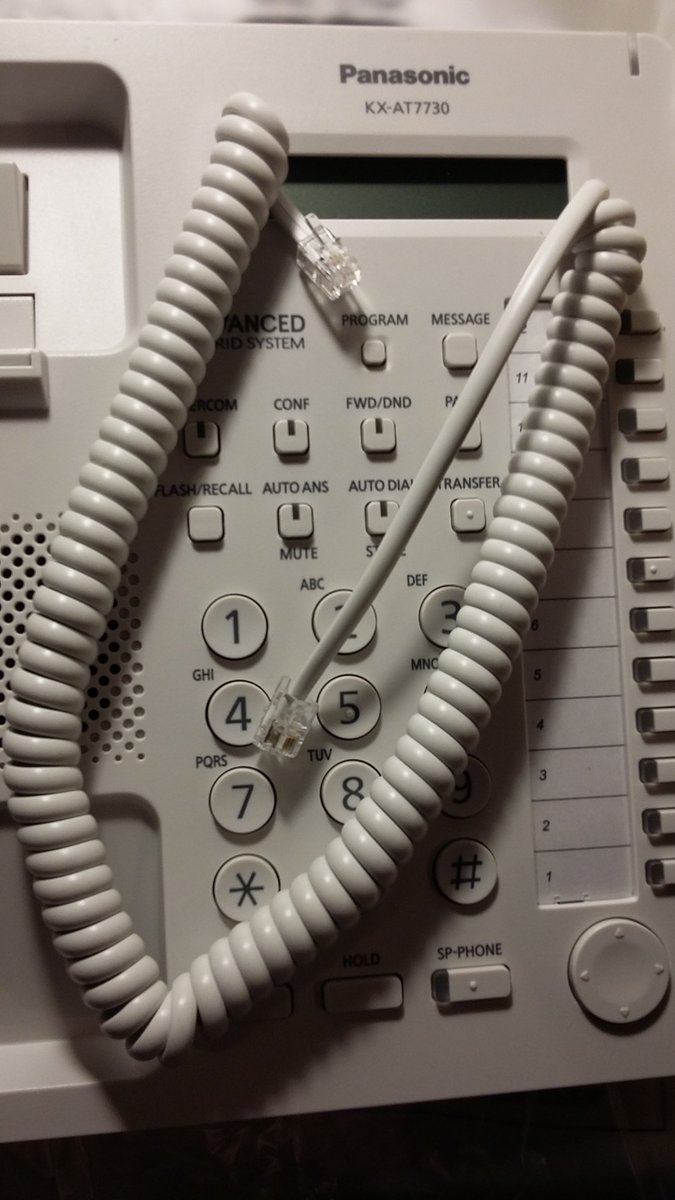 TelekomLan's tweet photo. Spiralni telefonski kablovi za sve tipove Panasonic sistemskih telefona.
https://t.co/l5FErfu2jV https://t.co/O7qKcG25Hq