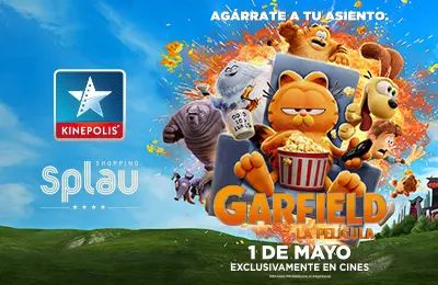 Quin és el gat més trapella?... 😺 #Garfield! Del 20 d'abril al 4 de maig, l'Splau ofereix de manera gratuïta tot d'activitats per la canalla a la 'Garfield Experience', Ep! i l'1 de maig estrena de la darrera pel·lícula! 🎉 sortirambnens.com/activitats/age…  #sortirambnens #ambnens #Splau