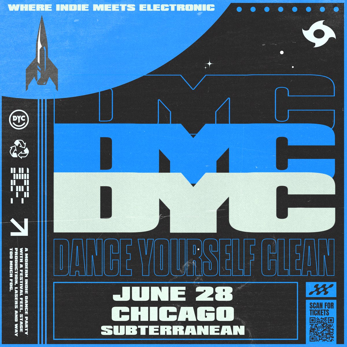🚀JUST ANNOUNCED🚀 DANCE YOURSELF CLEAN (@DYCTonight) Friday, June 28 | 21+  Tickets @ subt.net