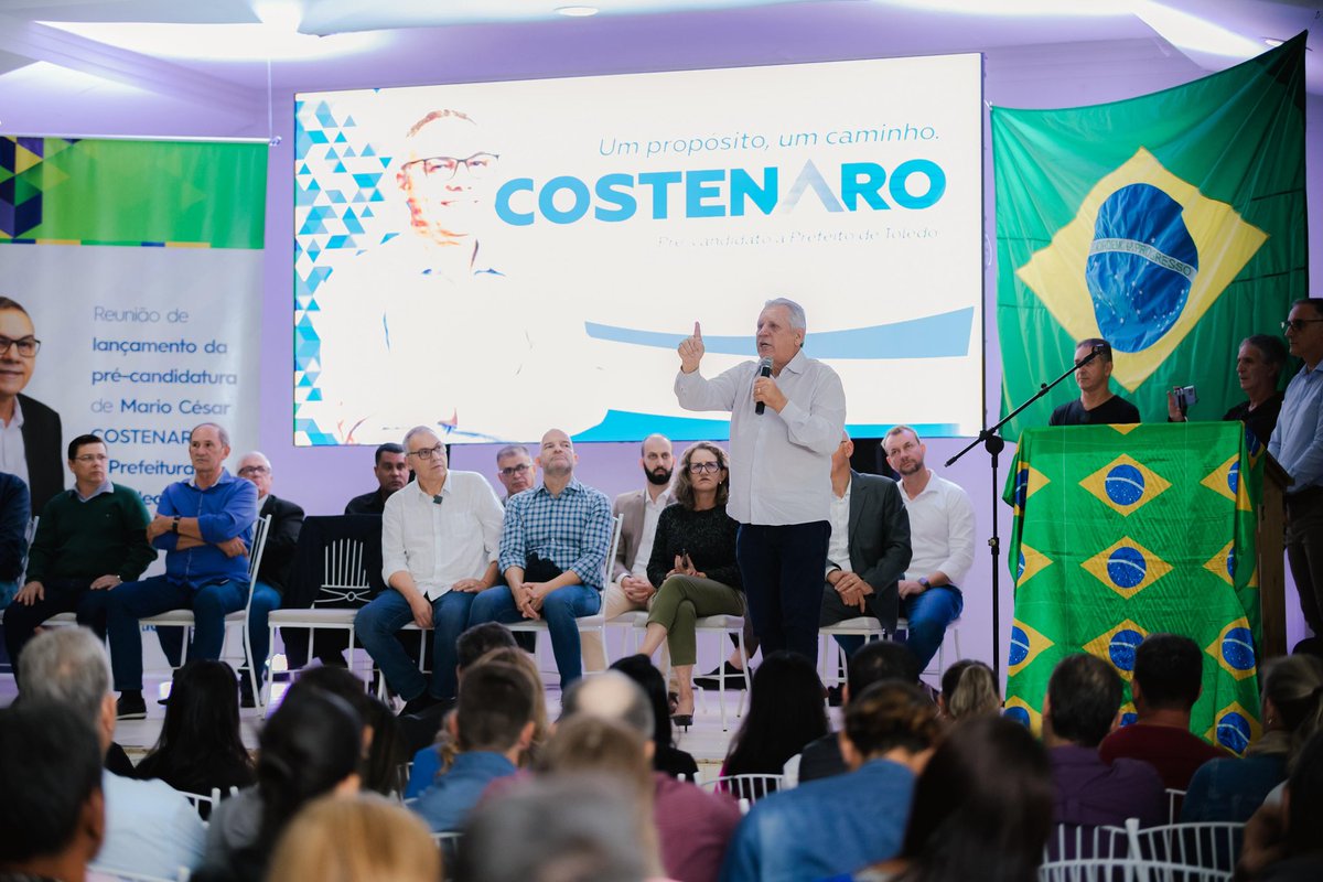DepFedSperafico's tweet photo. Mario Costenaro é o nosso pré-candidato a prefeito de Toledo, PR. https://t.co/QvggeNOEdz