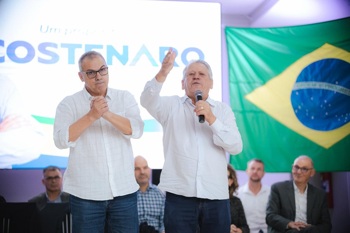 DepFedSperafico's tweet photo. Mario Costenaro é o nosso pré-candidato a prefeito de Toledo, PR. https://t.co/QvggeNOEdz