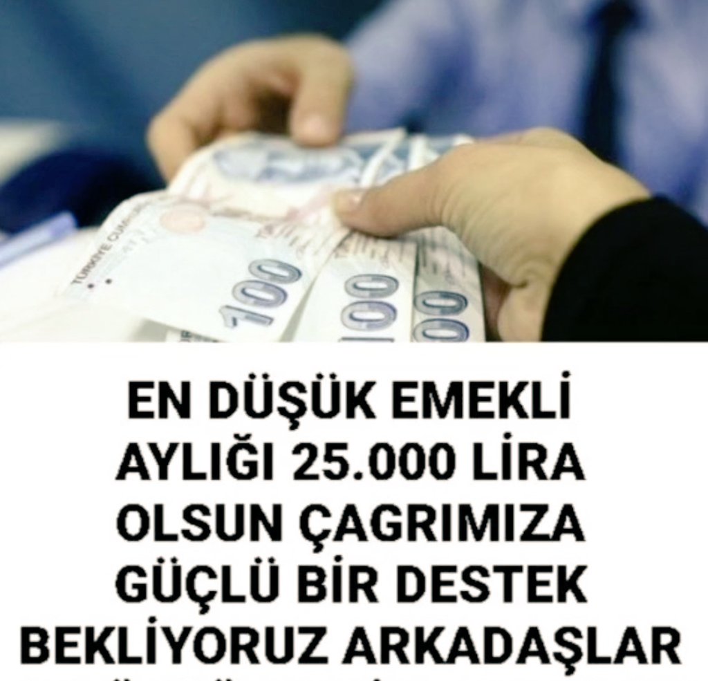 #EmekliyeZamNeZaman