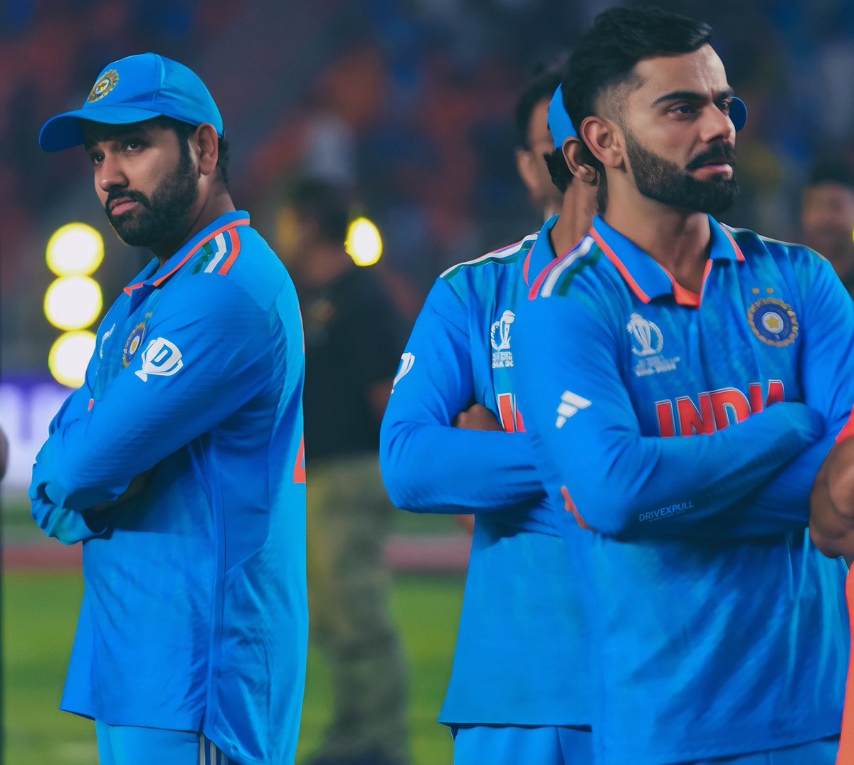 meme_ki_diwani's tweet photo. Every night I sleep knowing that there is 0.01% chance that we are gonna see them winning together any ICC TROPHY AGAIN.

19th Nov was our 1/14,000,605th chance and we bottled that too. https://t.co/GOFr52OyCE