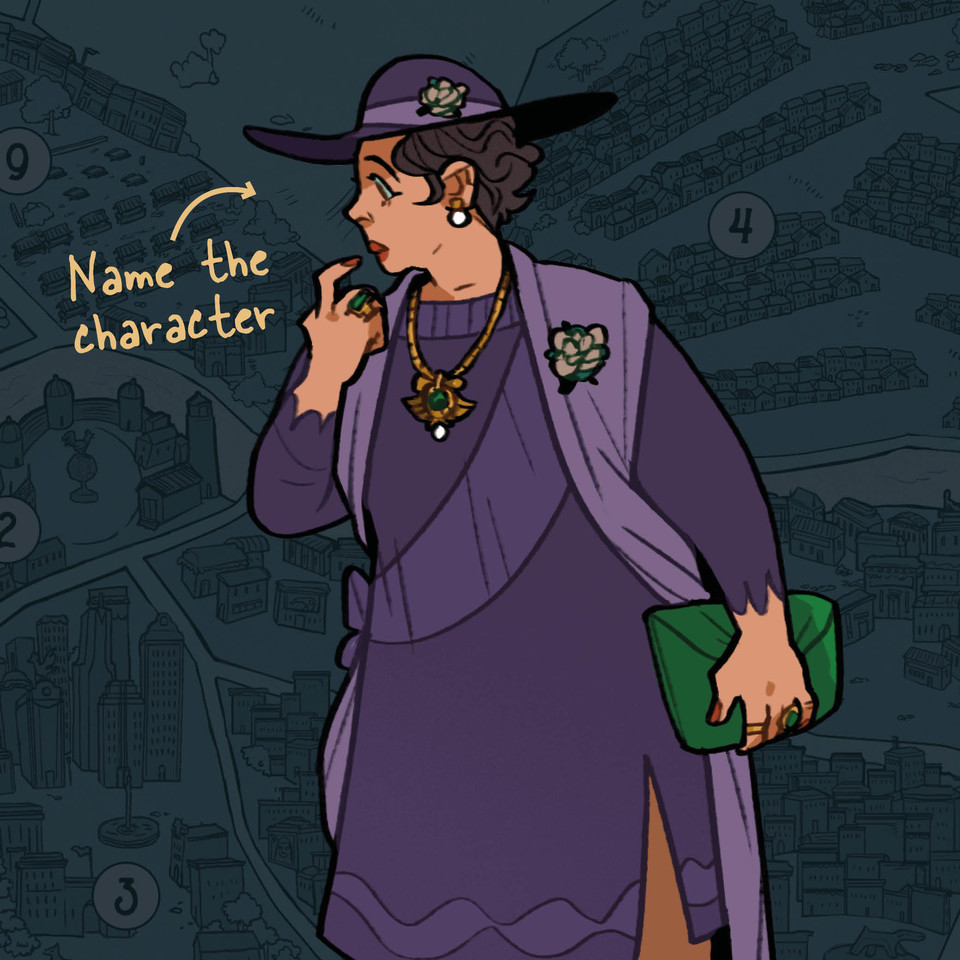 Help us name this elegant occultist! 🔮✨👒 You can play the Occultist archetype and two other archetypes - the Explorer and the Sleuth in our brand new #TTRPG expansion #Mystified! ✨ Buy #Flabbergasted and Mystified in our #Backerkit campaign on backerkit.com/c/projects/the…