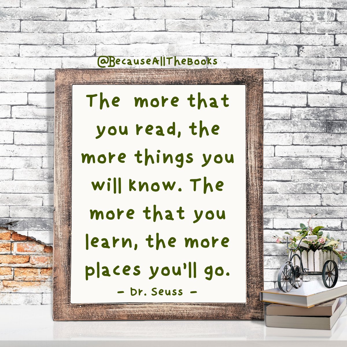 Clearly the answer is, we must read more. 
Stack them on shelves, the bed, and the floor.

#BecauseAllTheBooks #DrSeuss #ReadMore #MoreBooksPlease #LetsRead