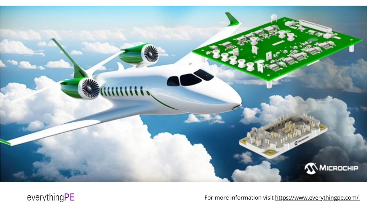 Microchip Introduces Integrated Actuation Power Solution for Electric Aircraft Applications

Read more: ow.ly/LhO550RjVWQ

#actuation #siliconcarbide #silicon #electrification #aircraft #telemetry #fpga #microcontroller #powermanagement #powerelectronics #microchip