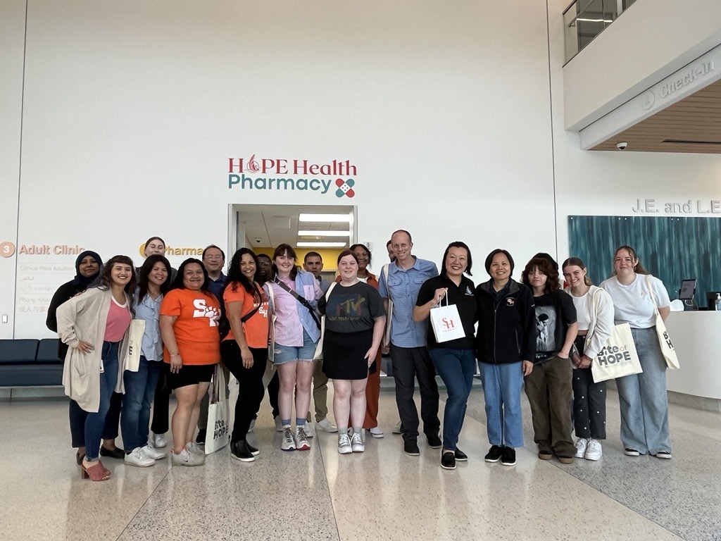 Today, we’re thrilled to welcome students from Sam Houston State University College of Sociology for a special visit to HOPE Clinic. Stay tuned for updates and insights from our inspiring day ahead! #HOPEclinic #SociologyVisit #communityengagement