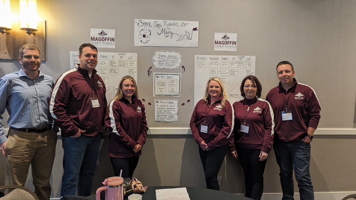 Our team, @GranovskiyB and @AntoinetteLeadr, served as Critical Friends last week at the #TeachtoLead Summit. They supported the Kentucky Development Corporation and Magoffin County Schools.