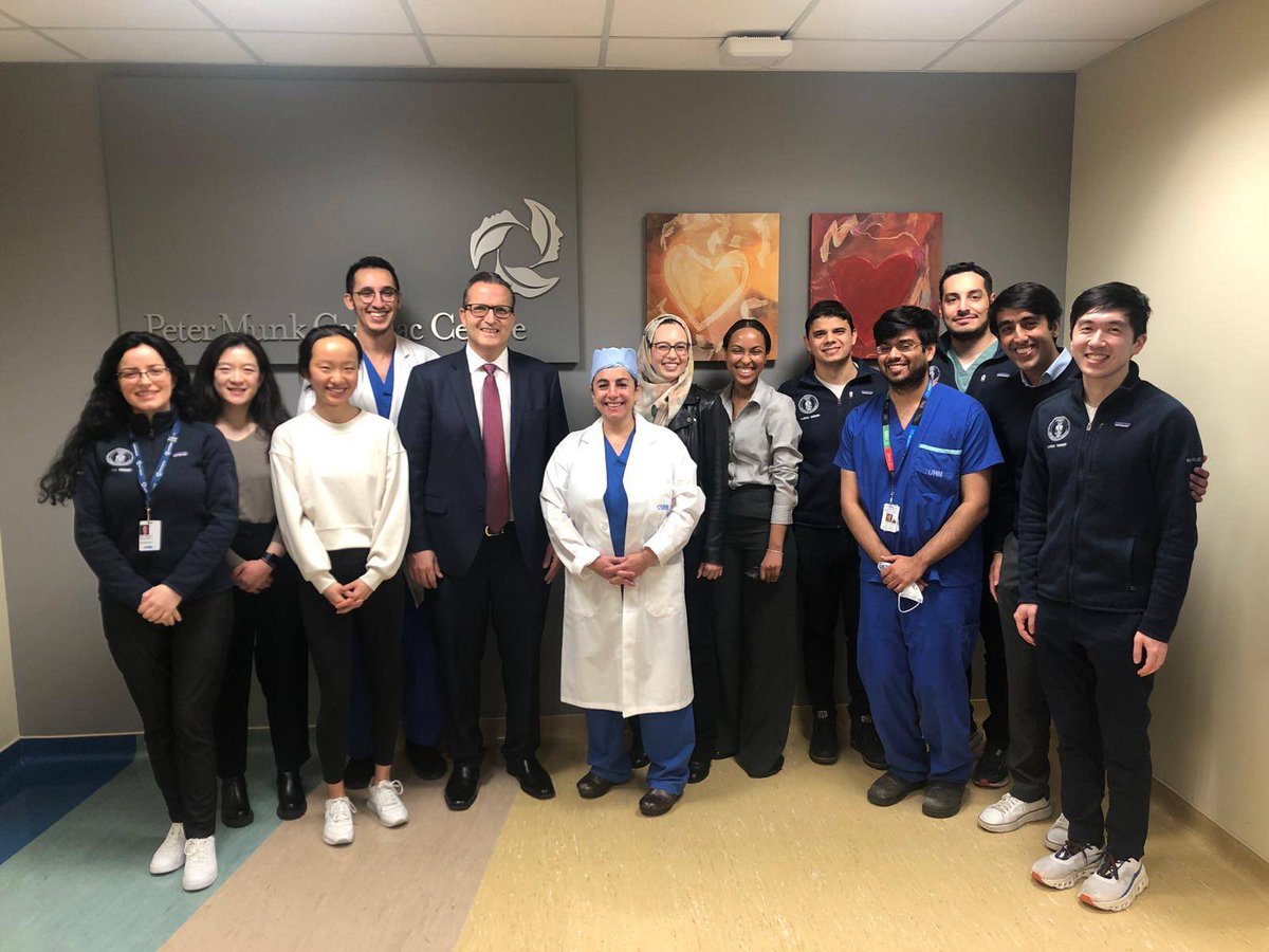 It was a privilege to be the visiting professor at one of the world’s best cardiac programs and academic powerhouse @PMunkCardiacCtr @UHN_Surgery @UHN @UofTCVsurgery @UofTSurgery @UofT | Amazing leadership @OuzounianMD and a pipeline of talent on a path to even greater things