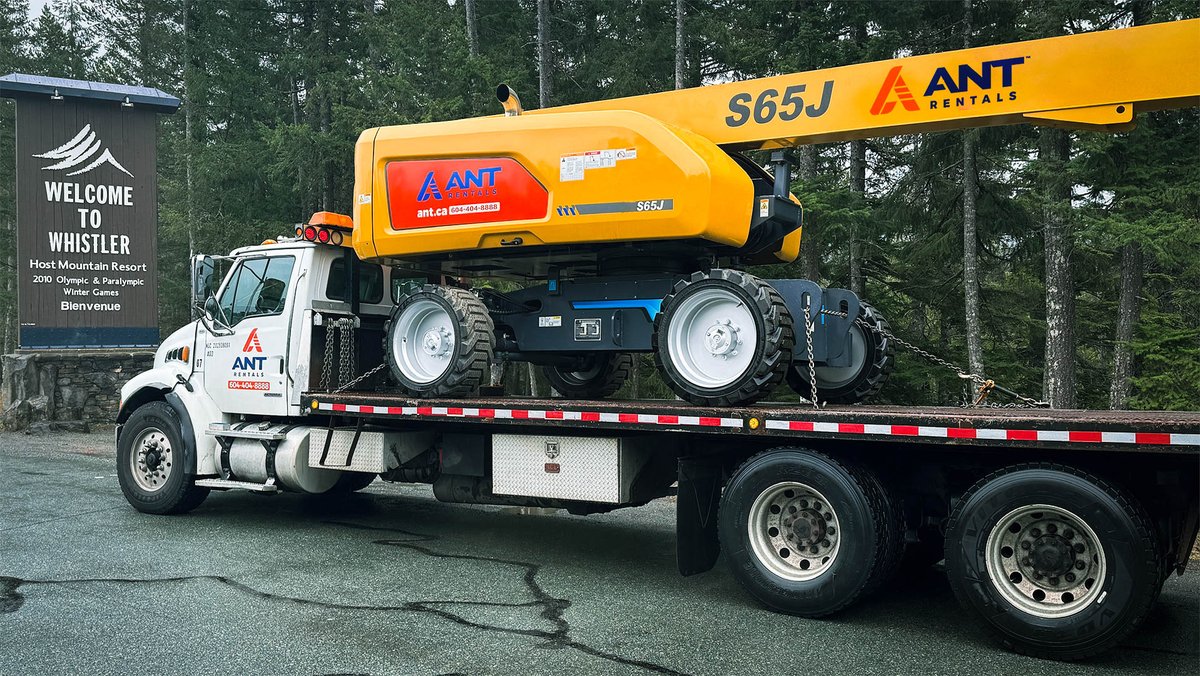 🐜We are incredibly thrilled to be serving at such a beautiful location. Let us continue to build this amazing destination together!

Call for your next rental. 604-404-8888

#Whistler #NatureLovers #buildcanada #bc #antrentals #boomlift #construction #equipmentrentals