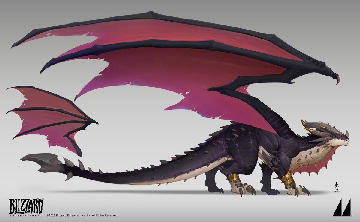 Commission for dragon anon
Fleimarion the Onyx Wyrm
Inspired by Neltharion Earthwarden concept art from Blizz
#wow #worldofwarcraft #warcraft #dragon #blackdragon #epsilonwow #epsilonrp
