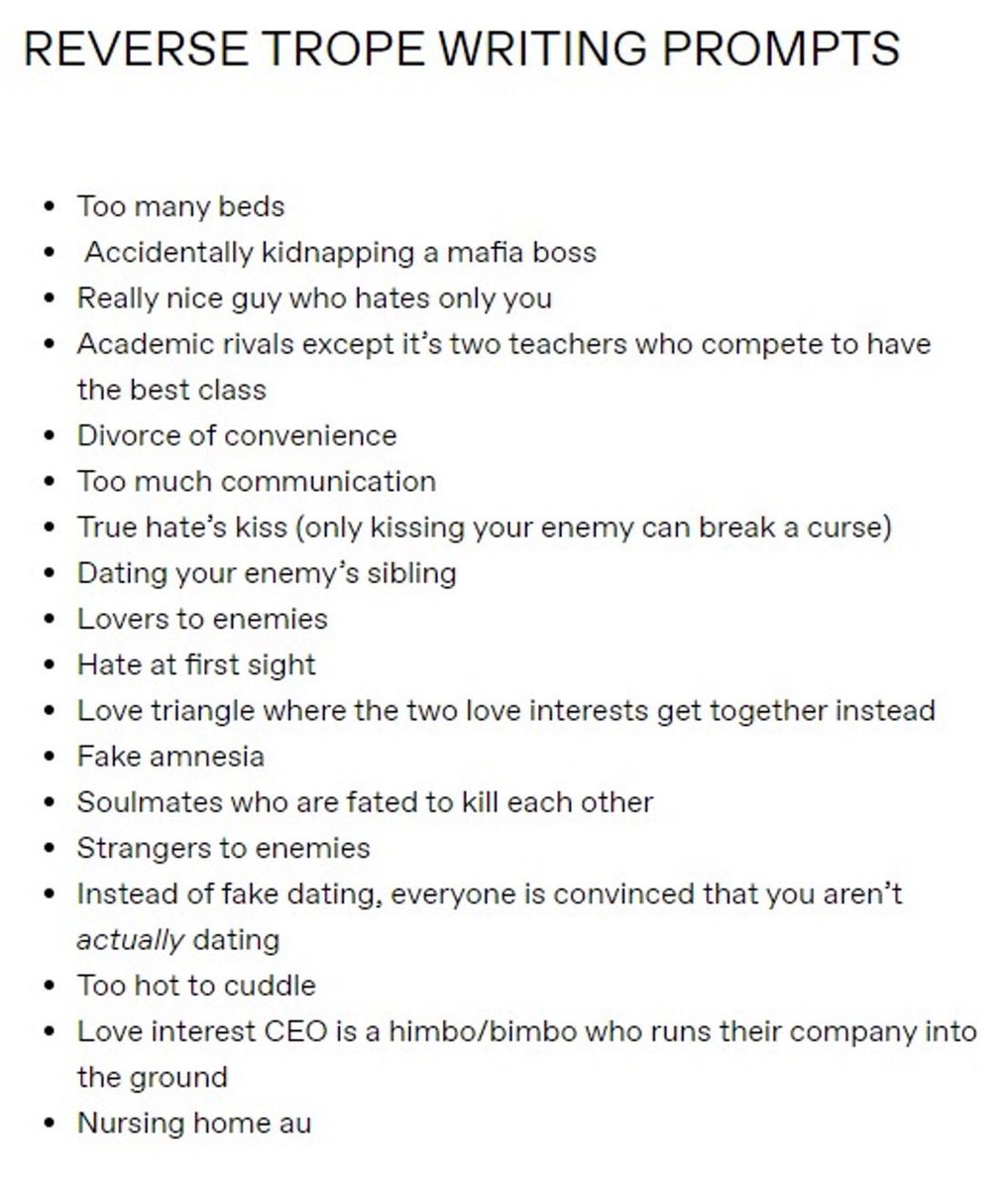 Okay 🧵 incoming!

So I haven’t read a book that fits ~every one of these, but I do have several recs coming to mind for a lot to them…

Credit: tumblr.com/out-of-jams/74…