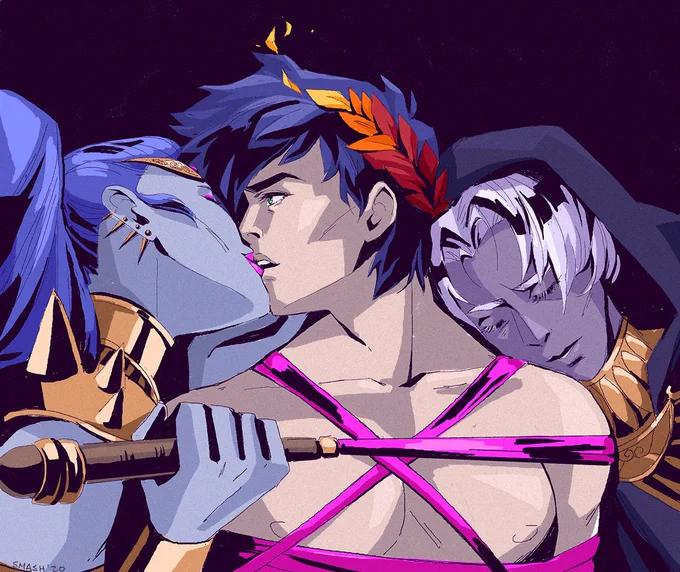 in light of the hades news, here's a bunch of old fanart i did 