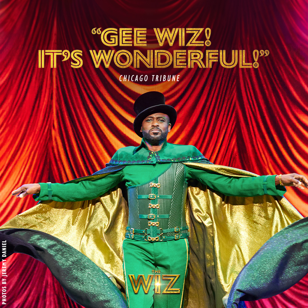 So you wanted to meet The Wizard? 👀 Ease on down to the Marquis Theatre and see #TheWizMusical back on Broadway for the first time in 49 years! 🤩 Tickets on sale now: wizmusical.com/tickets/