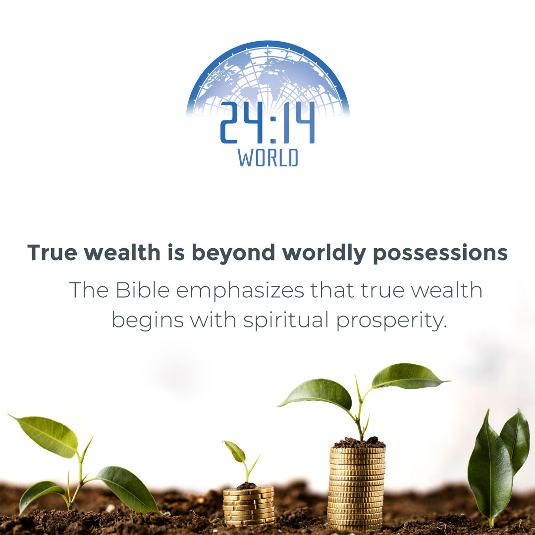 Ever felt like there's something more to wealth than what we own? 🌟 It's true! The Bible teaches us that natural richness starts with spiritual abundance. Continue reading the blog here.

2414world.com/blog/view/True…

#wealth #spiritualabundance #biblicalwisdom #2414world #bible