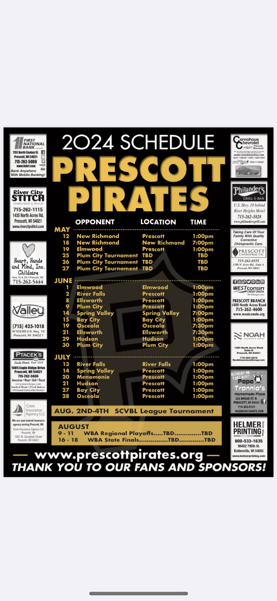 prescott-pirates-on-x-2024-pirates-schedule-one-update-may-19-will-be-a-dh-and-the-june-1-game-will-be-removed-https-t-co-hwqqtu1fmk-x