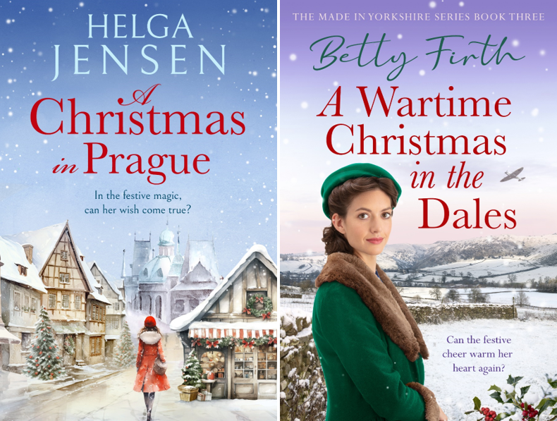 It might be Spring...but we're feeling festive with these gorgeous seasonal reads! 🤶🏾 Dream of a Czech Christmas with @HelgaJensenF or travel back to the Yorkshire Dales of WW2 with @MaryJayneBaker Both available to pre-order now! geni.us/FR9Qo geni.us/i0ABFG