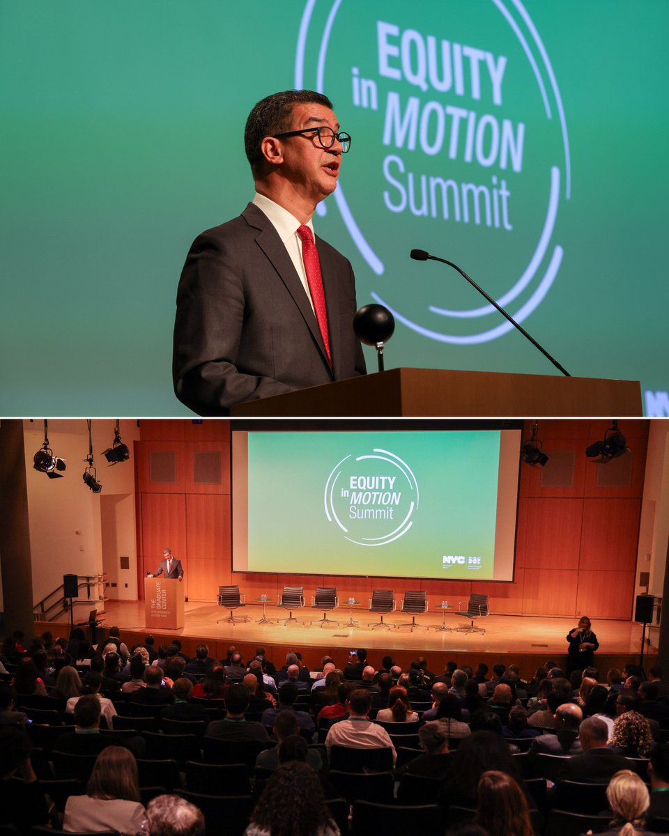 How do we ensure that community members are not just heard, but valued as experts who have a role in decision-making? Today we brought together experts to tackle this & other important questions at our #EquityInMotion Summit. Details: equityinmotionnyc.info