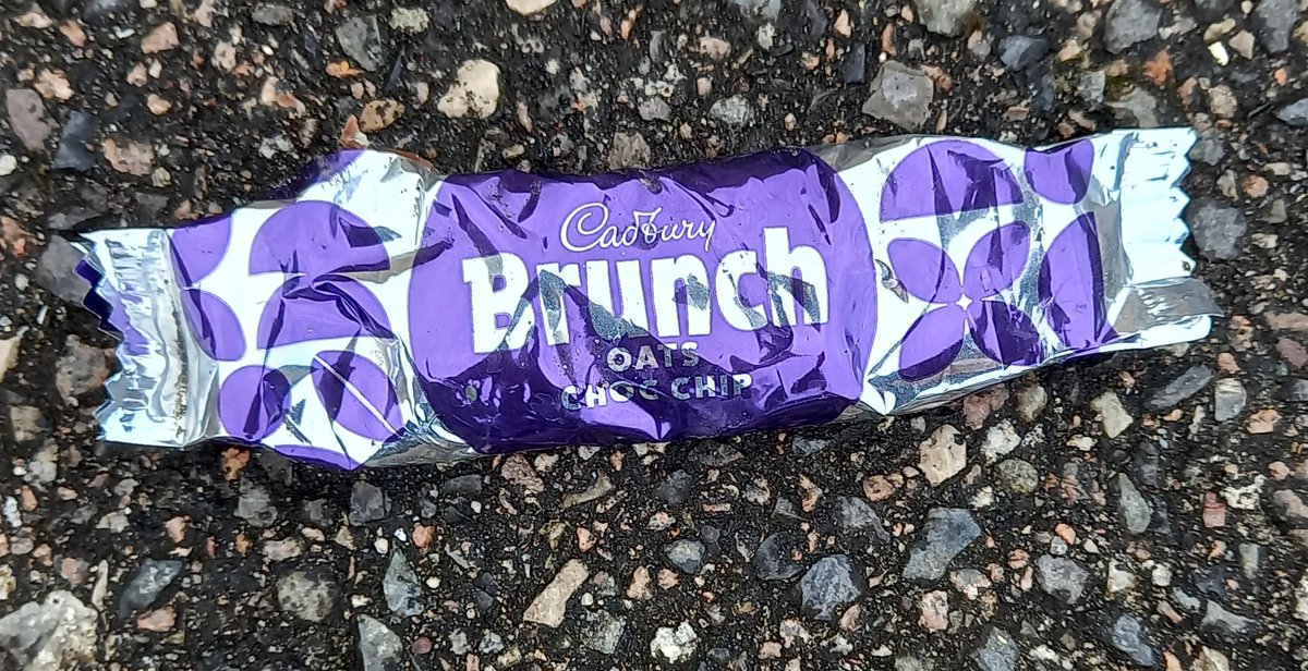 My #PostItPurple4Seth @lgoodbu today is this bright purple wrapper that is now more appropriately residing in a litter bin. 💜