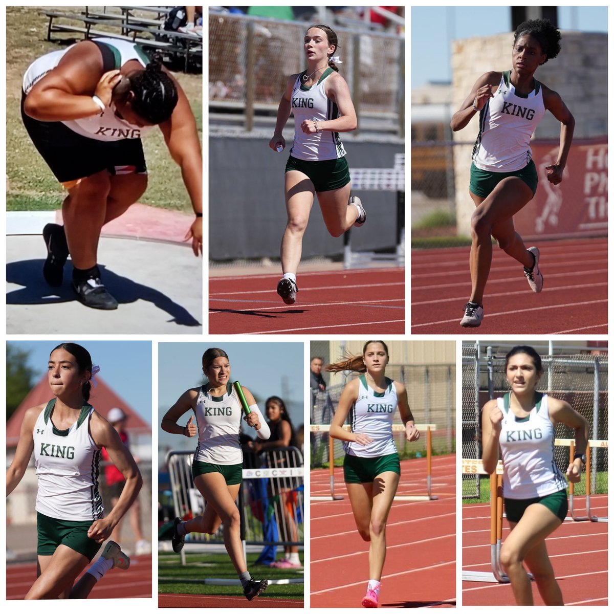 Best of luck to our Lady Mustang Regional 5A Qualifiers today!
Janiya Jenkins  - Shot Put
4x4 Relay - M. Taylor, L. Liggins, G. Blanco, S. Duran. (Alt. - E. Wilson and A. Leos)  We are so proud of you!!
