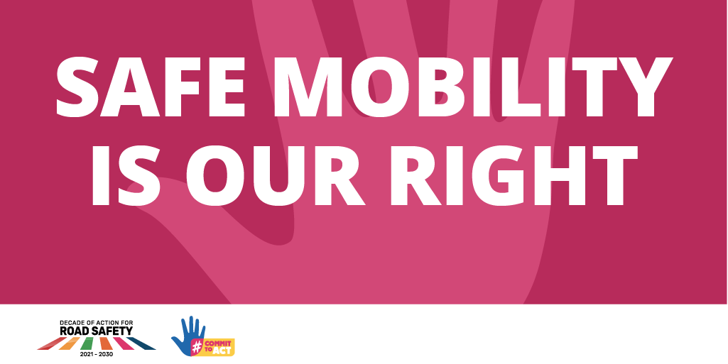 It's just one month until our #CommitToAct Mobility Snapshot campaign 20-26 May. Time to take to the streets and show the reality of people's journeys. Take part and join the social media campaign. Find campaign materials & check out the tools 👇 roadsafetyngos.org/act-now/mobili…