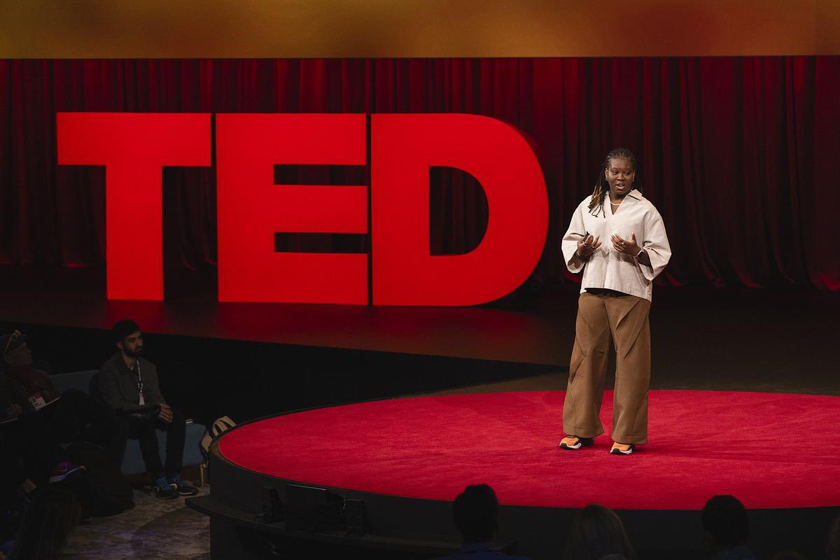 Yesterday I gave a TED talk and it was amazing! Photo Credit: - Jasmina Tomic / TED - Gilberto Tadday / TED #TED2024 @TEDTalks