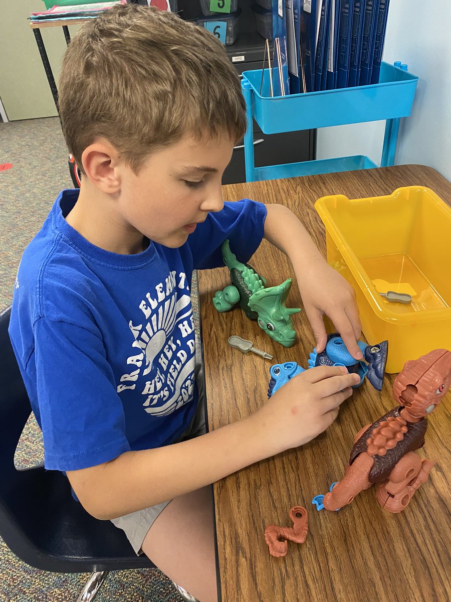 spedfrankflyers's tweet photo. Today we had Dinosaur Day for Fun Friday to celebrate our @n2yllc article βFossil Park Museumβ π¦ π¦ π @KleinISD @tdleeKleinISD @kirstenallman @aschultzKISD #every #KISDACCESS #KISDPRSquad #KISDSpEdP2P #ModelTeacher #SpecialEducation #Science https://t.co/XKgL7F4OGu