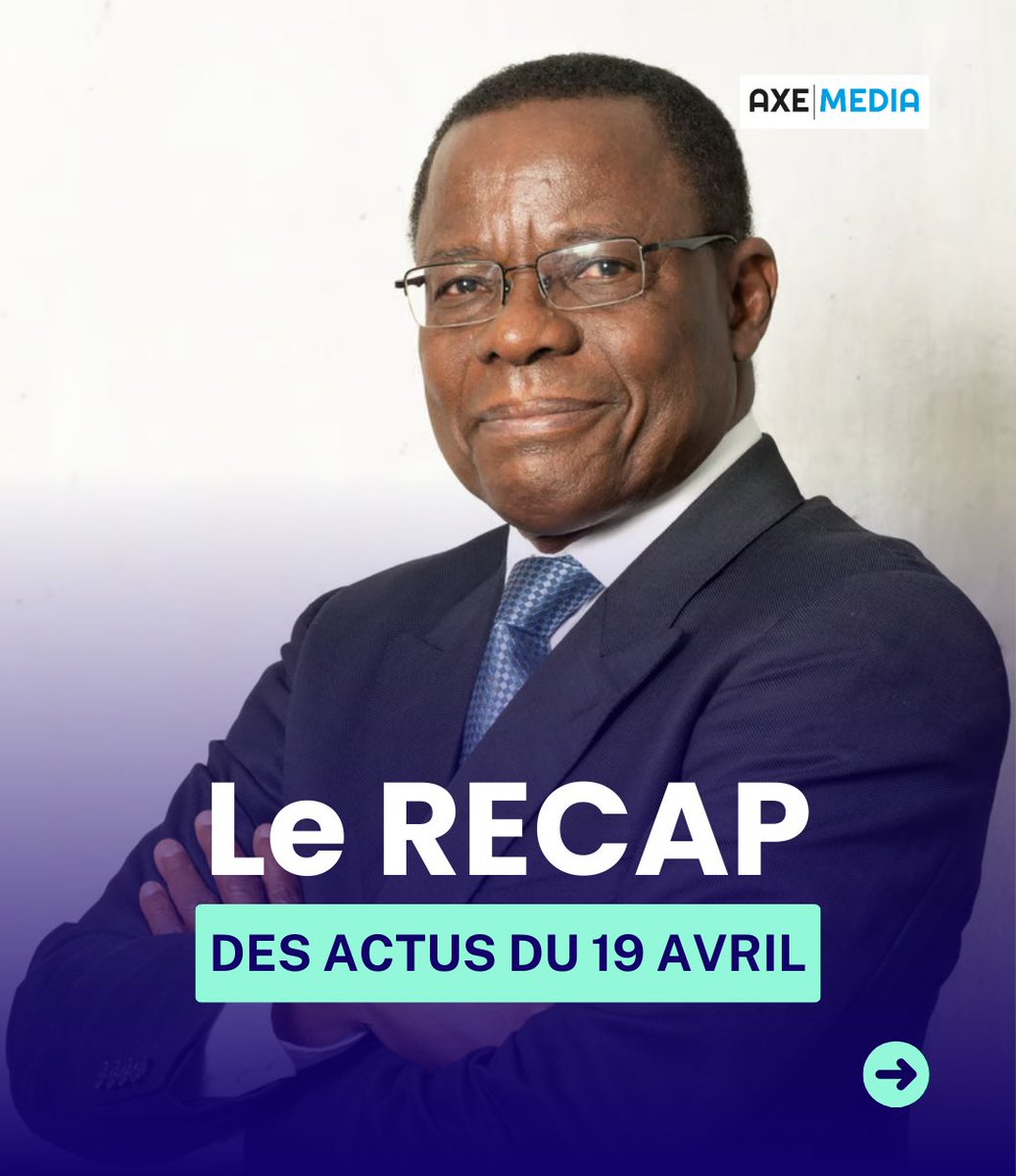 En une minute, votre résumé de l'actualité du jour 🚨.

#AxeMedia  #Cameroun #Kamto #Tiktok #necrologie #Mora #sousprefet #fifa #caf #minrex #evisa