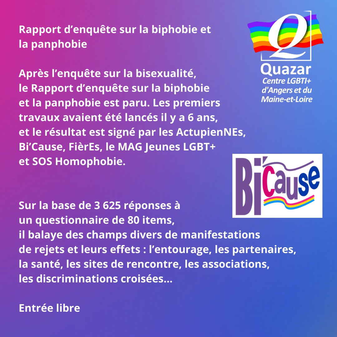Quazar, Centre LGBTI+ (49) tweet media