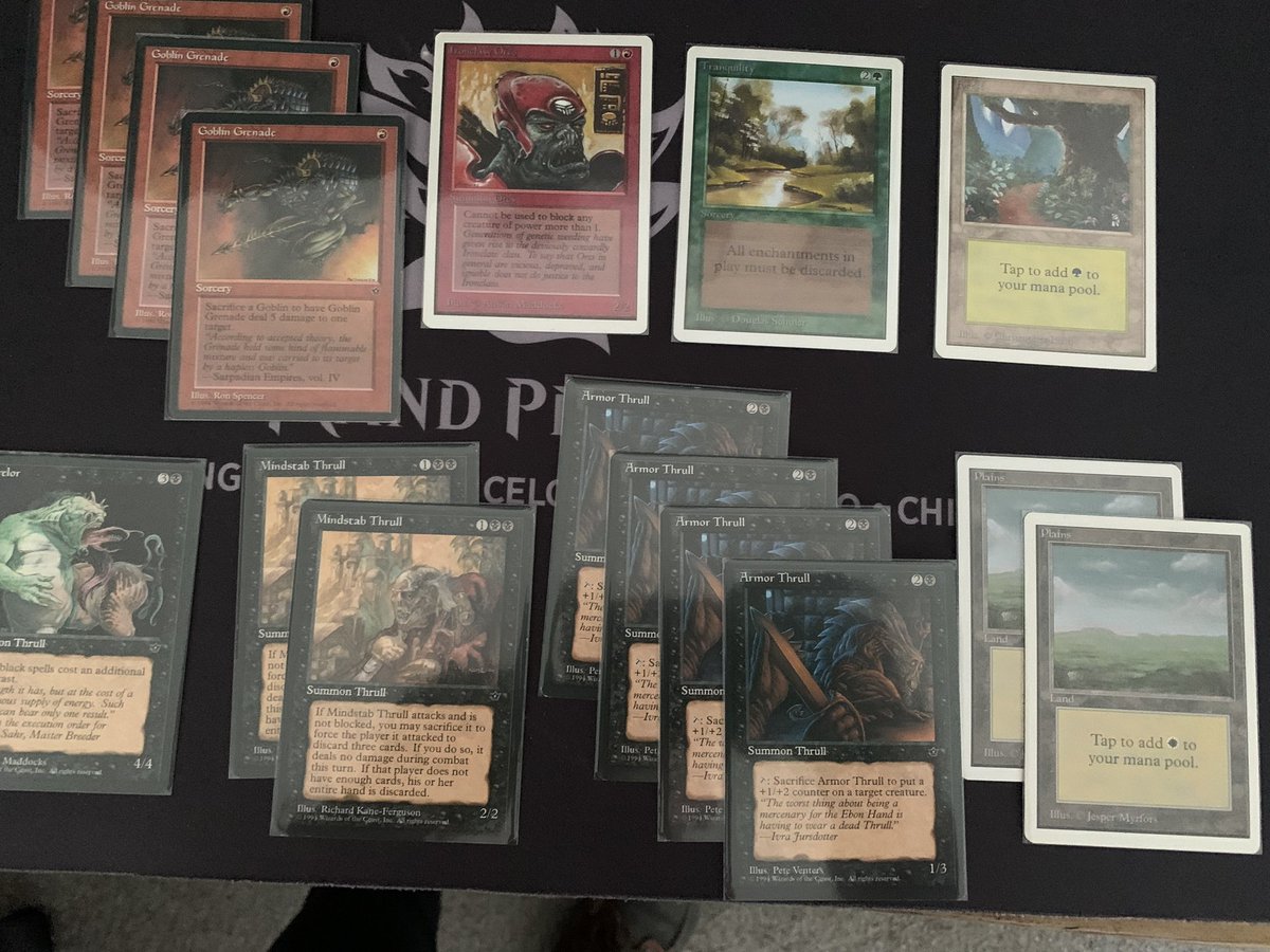 control_mtg's tweet photo. Not a bad few days of oldschool cards😊👍 #oldschoolmtg #fourhorsemen #fallenempires https://t.co/RqkHYW7MOt