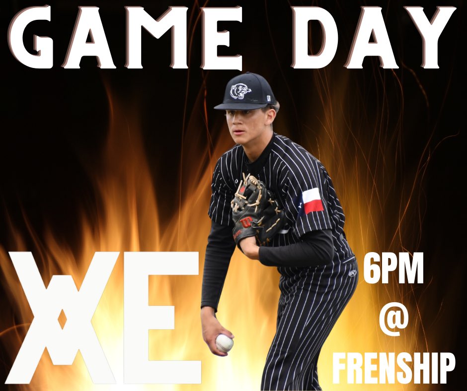 🐾 IT’S GAME DAY 🐾
<a href="/MOJO_HARDBALL/">PERMIAN BASEBALL</a> 

Game ✌🏼 of the Frenship series
6️⃣pm
📍 Frenship 

be LOUD
be PROUD
GO MOJO

#WEme 🐺 #beattheTigers