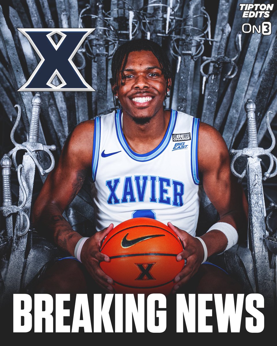 JoeTipton's tweet photo. NEWS: Indiana State star transfer Ryan Conwell has committed to Xavier, he tells @on3. 

The 6-4 sophomore guard averaged 16.6 points, 5.8 rebounds, and 2.5 assists per game this season. Shot 40% from three. 

https://t.co/R6JIeDQdUf https://t.co/nP4FBy8ueF