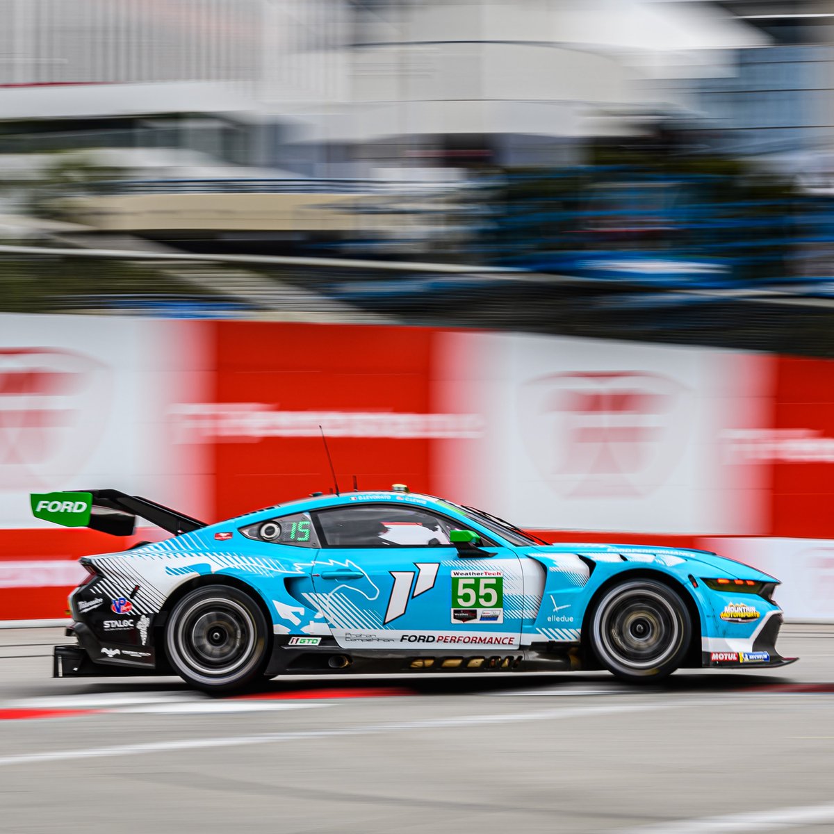 #IMSA | @ProtonRacing and its @FordMustang GT3 will race the clock later today through the streets of Long Beach during @IMSA GTD class qualifying.

➡️ imsa.com/tvlive/

#BredtoRaceFP