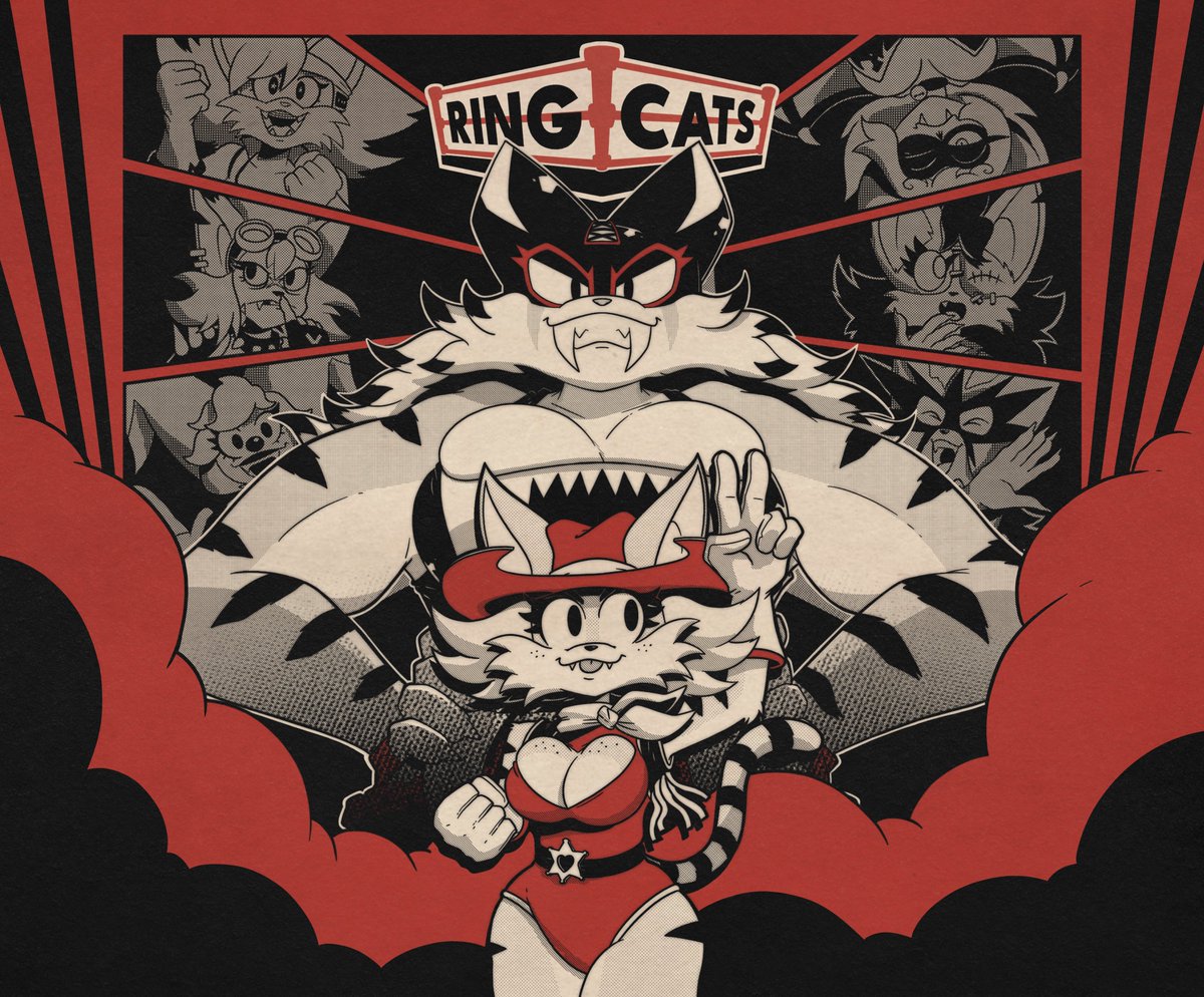 RING CATS Chapter 1: The Death of Talon-Fang is now LIVE! medibang.com/mpc/titles/772… (The app looks like it may update later, so for now use the above!) Thank you for all your support. It really means the world. If you could like and share the comic, that would be rad! 🖤