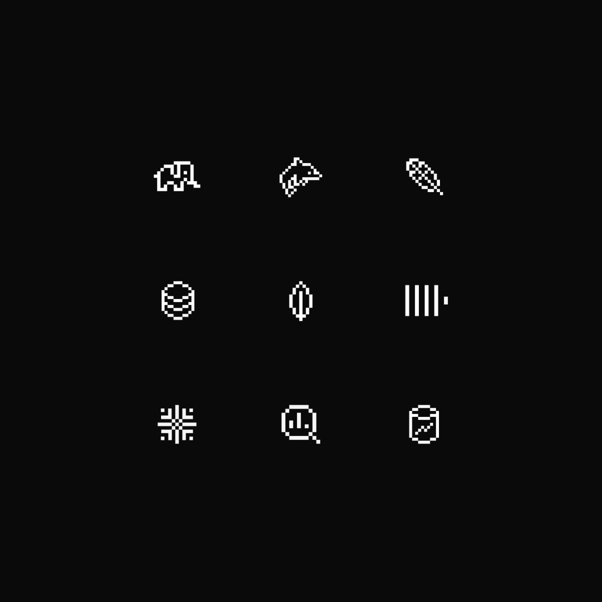 I've been making 8-bit icons for each of our database connections so that we can have a normalized look for each connection. I have to say that @ClickHouseDB was by far the easiest 😂