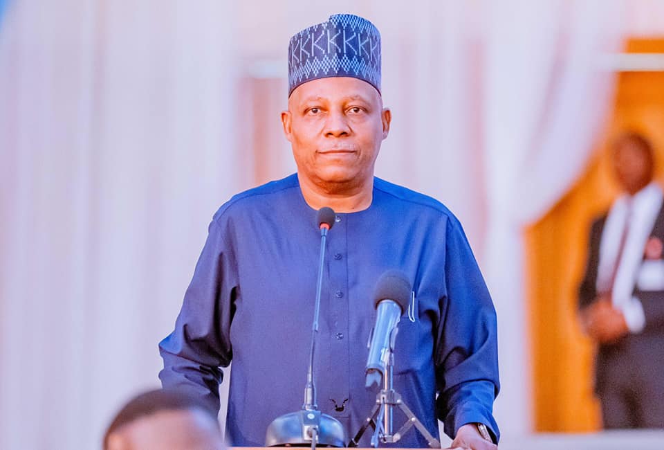 STATE HOUSE PRESS RELEASE

VP SHETTIMA LAUDS CONTRIBUTIONS OF NIGERIA'S ACADEMICS

*Says a more secure, prosperous country is possible through their works

The Vice President, Senator Kashim Shettima, has applauded the contributions of academics to national unity, saying through