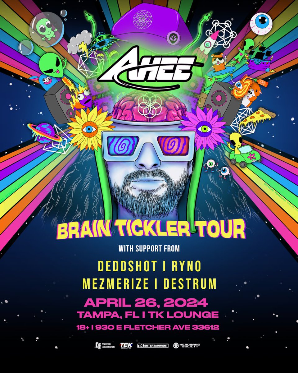 AHEE is the move next Friday!  I’ll be playing support and making sure the vibe stays lit into the wee hours of the night.  @HeadbangSociety always doing amazing shows.
Grab your tickets here ➡️ posh.vip/e/ahee-tk-loun…
Visit the event page for details ➡️ facebook.com/events/9044152…
