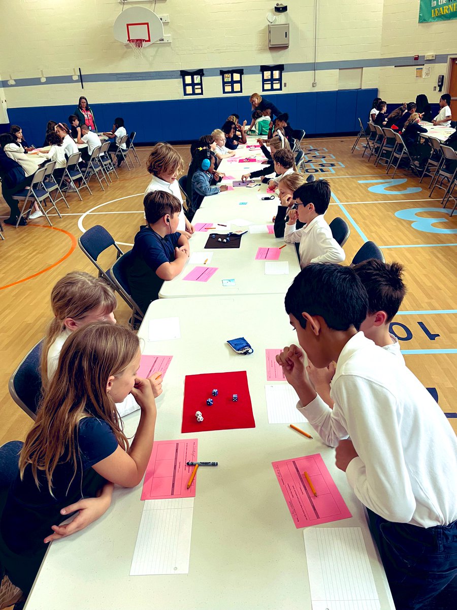 Math Dice Tournament the last two Fridays!! ➕➖➗✖️That’s how we like to roll the dice 🎲 @ACPSk12 @ACPSMath