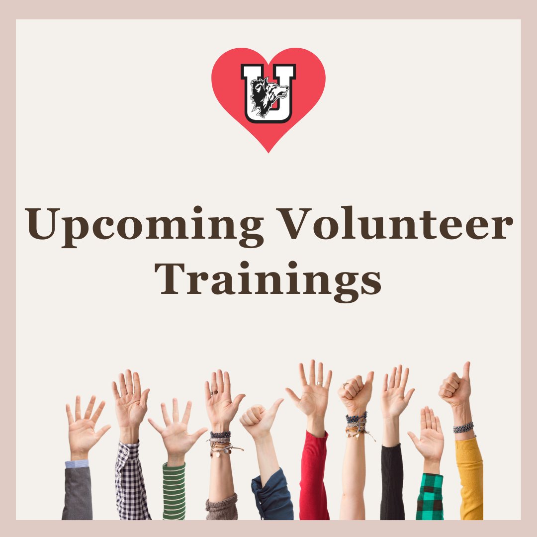 Individuals wishing to volunteer on campuses and with student organizations must attend Volunteer Training and complete a background check. For more information call Ramona Southward at 830-278-6655. ucisd.net/parents/volunt…