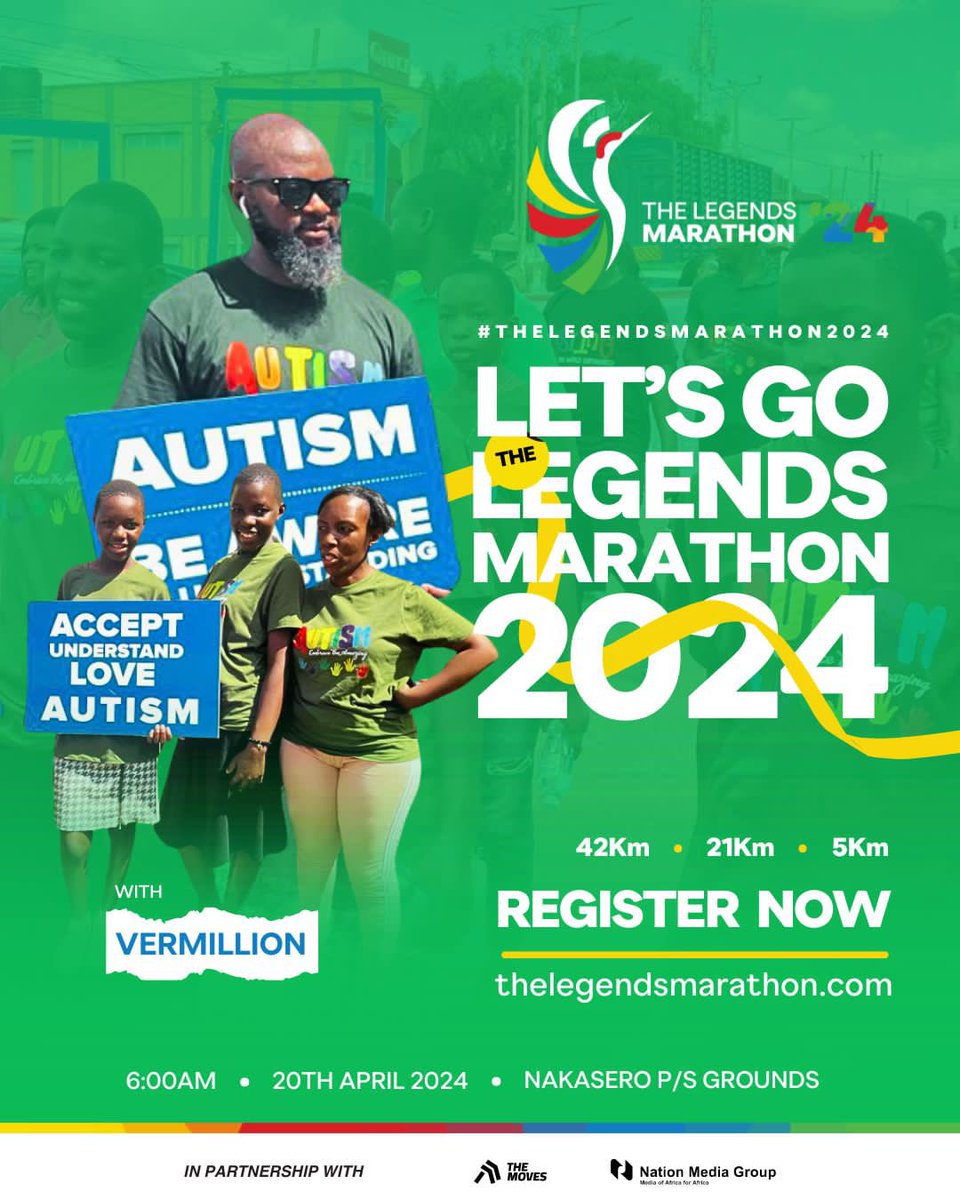 Enkya very early in the morning ku Nakasero Primary school grounds wetulaga for the #TheLegendsMarathon2024 ! See you there🙏❤️