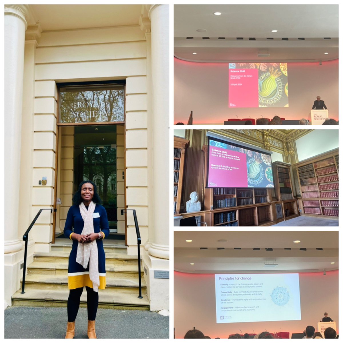 BMSNinfo's tweet photo. Thank you @royalsociety for Science 2040 conference. We were pleased to be part of this important conversation on how we build an inclusive science science system. We are excited about the prospect of this initiative. #science2040 #inclusivityinscience https://t.co/9NC6EJsg1Q