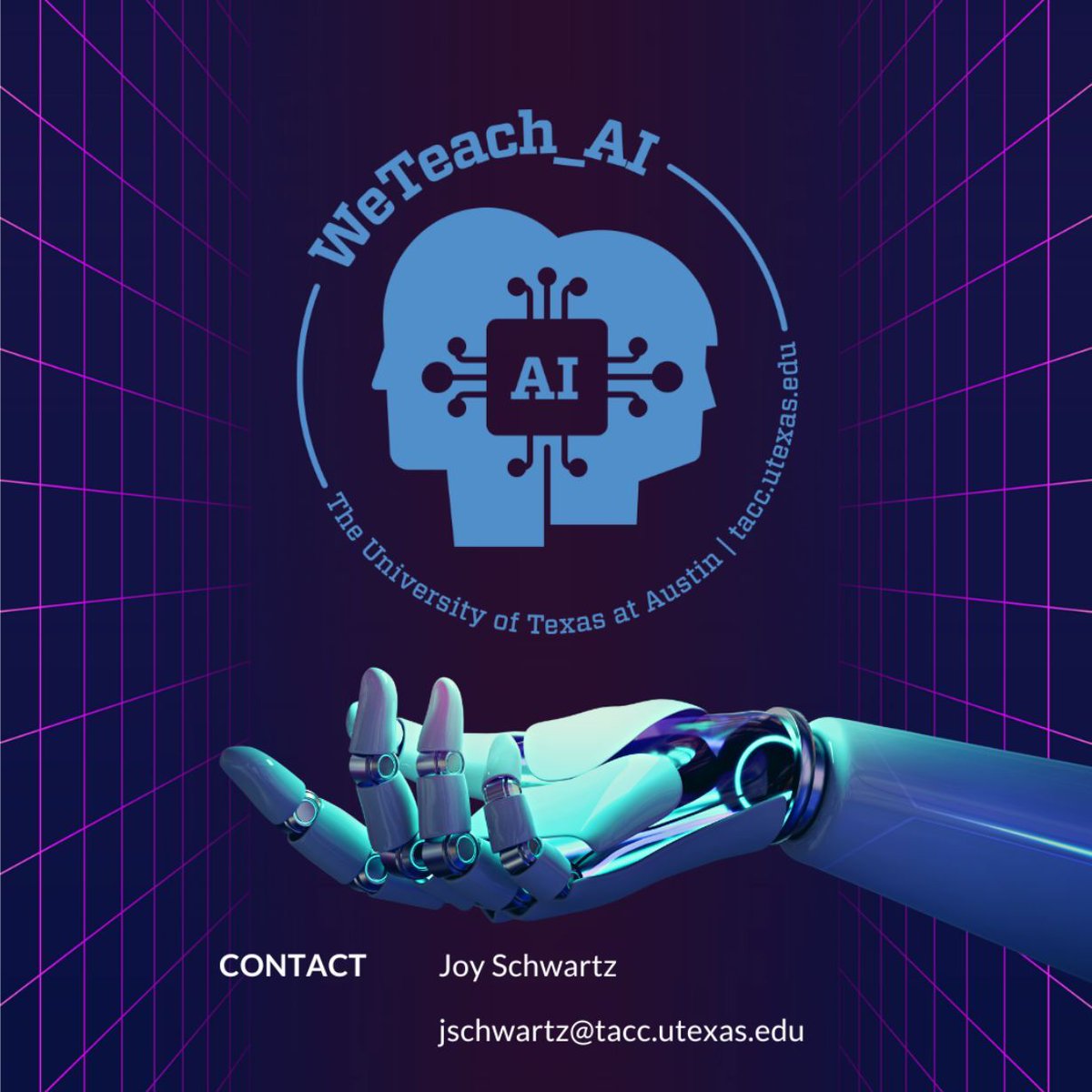 Join the WeTeach_AI High School Hub and shape tomorrow’s leaders! Enhance your pedagogical practices and empower the next generation of innovators to responsibly harness the power of #artificialintelligence and machine learning.

Learn more: buff.ly/3vafGt0