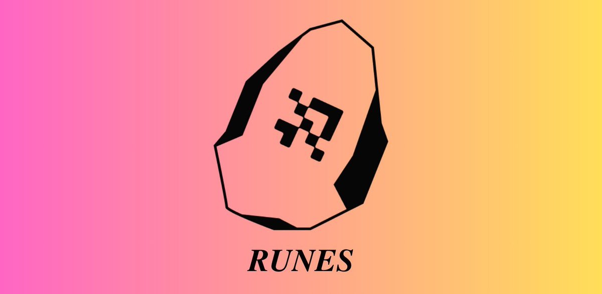 The hype on runes is crazy rn. Still don't have an idea of what runes are? Then, get in here!

A 🧵