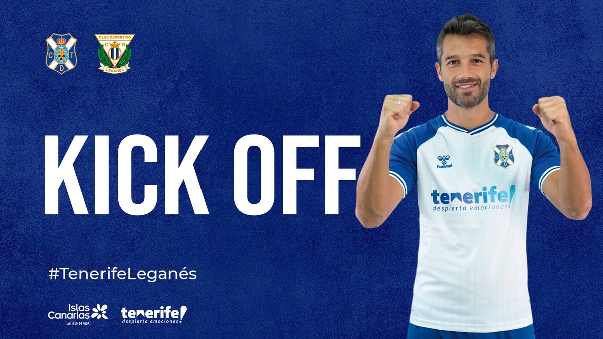 ⏱️ 1' | KICK-OFF | The ⚽️ is rolling at the #HRL🏟️ 

LET'S GO!!! 💪🏻 

⚪️🔵 0 - 0 🟢🟢 

#TenerifeLeganés #YoSoyElTenerife