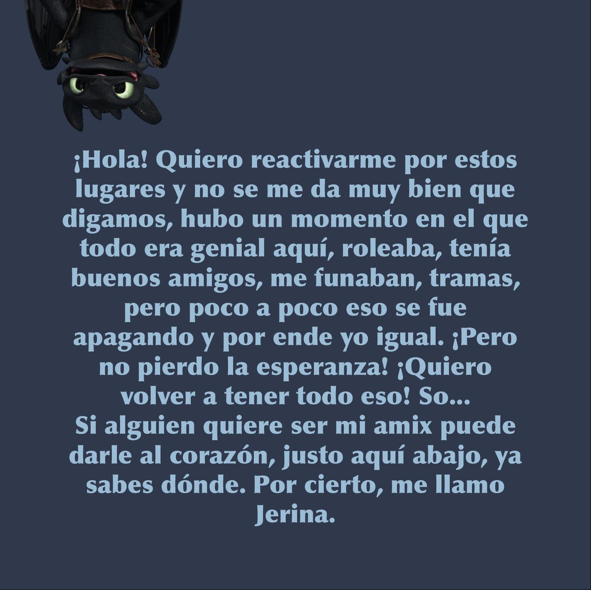 confesionesHr's tweet photo. 🕰 21:00 | 16:00 | 13:00 🕰

Esta preciosa busca reactivarse y hacer nuevas y buenas amistades despues de una fase de andar algo perdida y desactivada. 

¡Dadle amor!🤎 https://t.co/g4WoGkV5jP