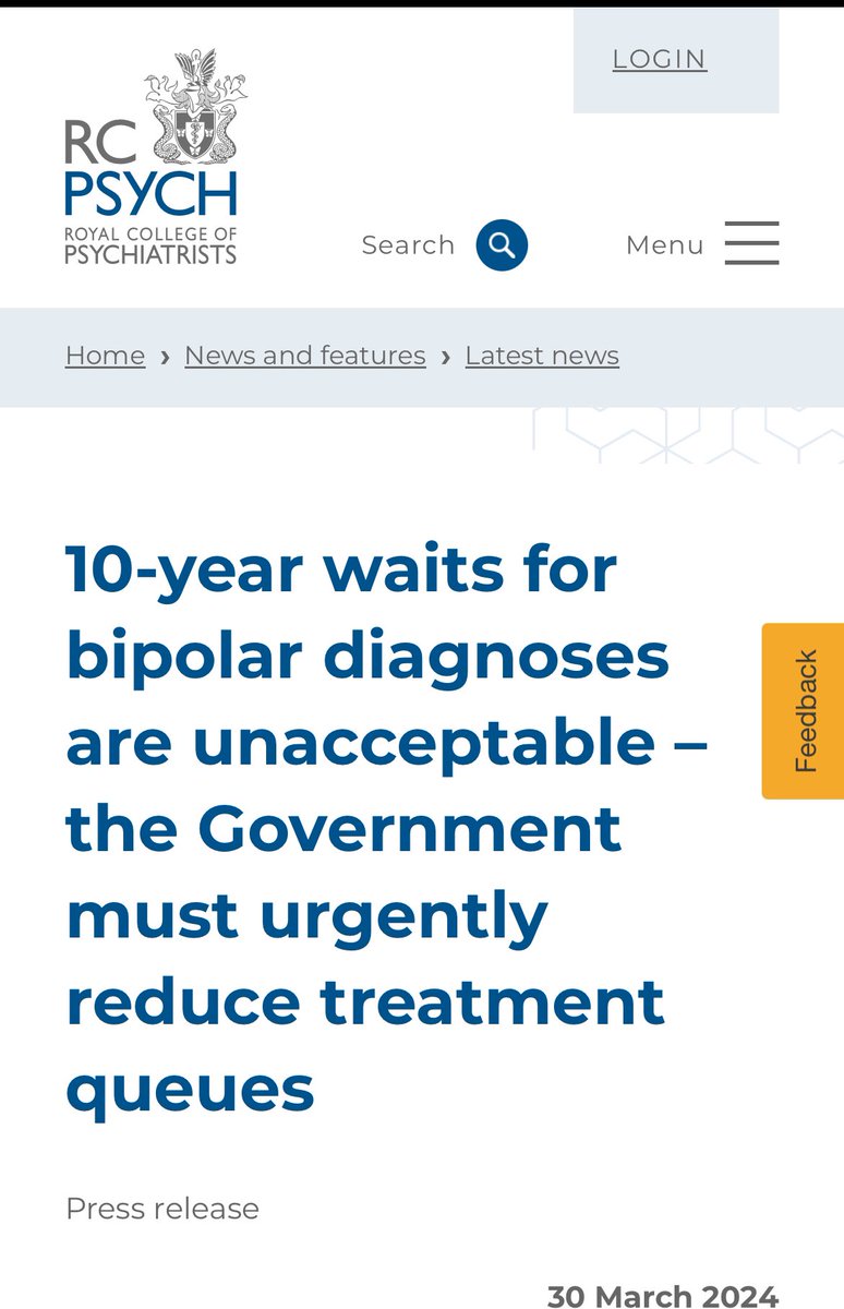 And speaking of mental health - that’s been a big contributing factor to the rise in people off work. With more vacancies in mental health than any other NHS department leading to waits like this 👇🏼, it’s not hard to see part of the issue 16/25