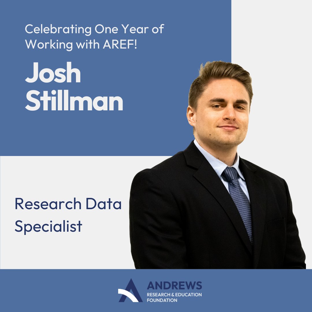 After a stellar year as our Research Data Specialist, Josh is trading spreadsheets for stethoscopes as he embarks on the journey to medical school.

Though his destination is yet to be mapped, we're certain he'll continue to shine bright wherever he goes!

#TeamAREF #FutureDoctor