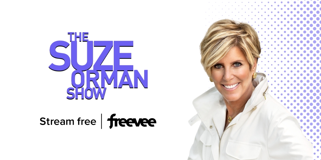 If you have not yet heard the big news, I am thrilled to let you know #TheSuzeOrmanShow is now available on-demand and exclusively through @AmazonFreevee. And you can stream it all for FREE here👉amazon.com/dp/B0B5PJK2WM  #financialadvice #personalfinance